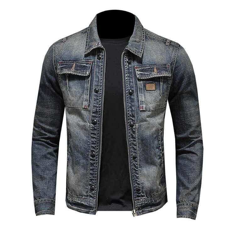 A3c19c7b3c5134cbfb5a4eadbb1c2437bN.jpg Classic Denim Jacket – Timeless Style, Durable Fabric & Comfortable Fit - Image 1