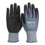 Heavy Duty Impact Safety Gloves – High-Vis Anti-Vibration Work Gloves with TPR Knuckle Protection & Reinforced Palm