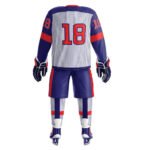 Custom Ice Hockey Uniform Set | Sublimated Heavyweight Hockey Jersey & Socks | Custom Team Name, Number & Logo Printing for Men & Youth - Image 3