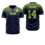 Custom Baseball Uniforms Set | Sublimated Button-Down Baseball Jersey & Pants | Custom Team Name, Number & Logo Printing for Men & Youth (Adult & Kids Sizes)
