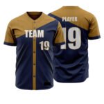 Custom Baseball Uniforms Set | Sublimated Button-Down Baseball Jersey & Pants | Custom Team Name, Number & Logo Printing for Men & Youth (Adult & Kids Sizes) - Image 3