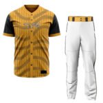 Custom Baseball Uniforms Set | Sublimated Button-Down Baseball Jersey & Pants | Custom Team Name, Number & Logo Printing for Men & Youth (Adult & Kids Sizes) (Copy)