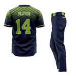 Custom Baseball Uniforms Set | Sublimated Button-Down Baseball Jersey & Pants | Custom Team Name, Number & Logo Printing for Men & Youth (Adult & Kids Sizes) - Image 3